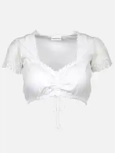 Damen Dirndlbluse Meline Weiß
