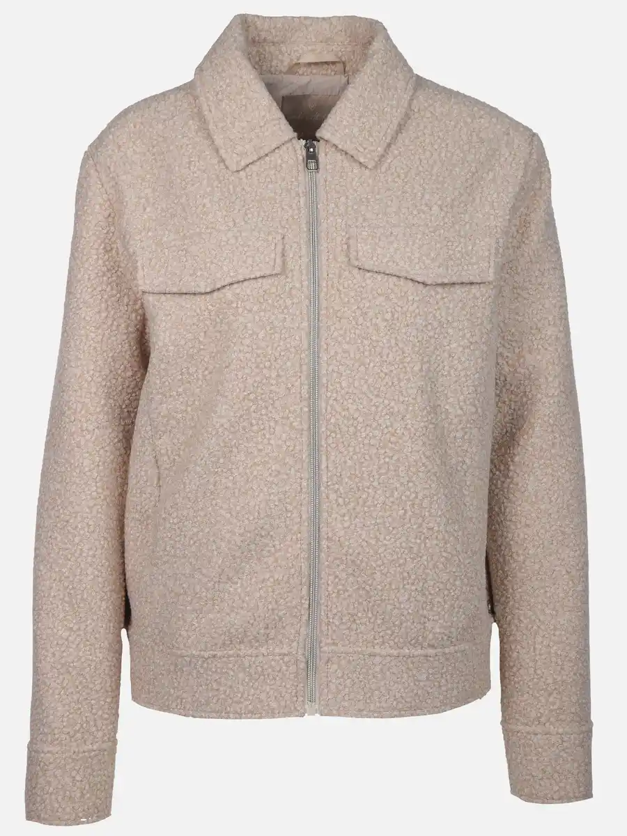Bild 1 von Damen Bouclè Jacke Beige
