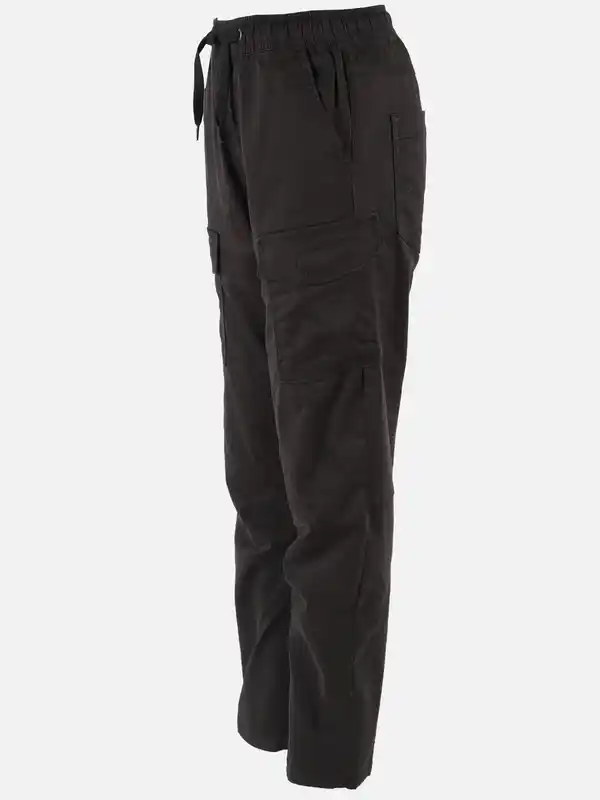 Bild 3 von Jungen Cargohose mit Gummibund Schwarz