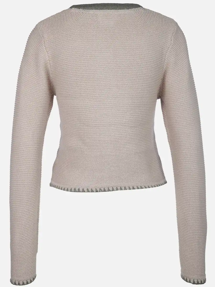 Bild 2 von Damen Janker mit hübscher Stickerei Beige