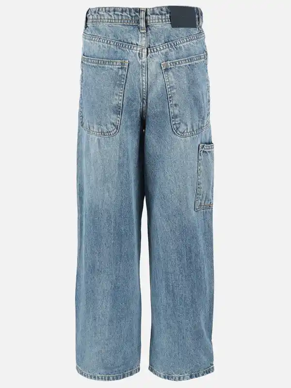 Bild 2 von Jungen Jeans mit weitem Bein Blau
