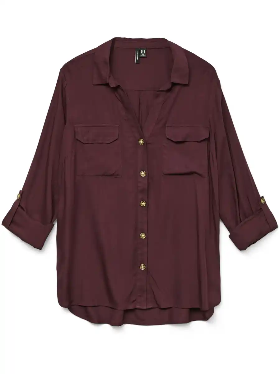 Bild 1 von Vero Moda VMBUMPY L/S SHIRT NEW Bluse Rot