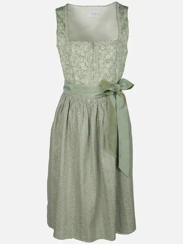 Bild 1 von Damen Dirndl mit Schürze Grün