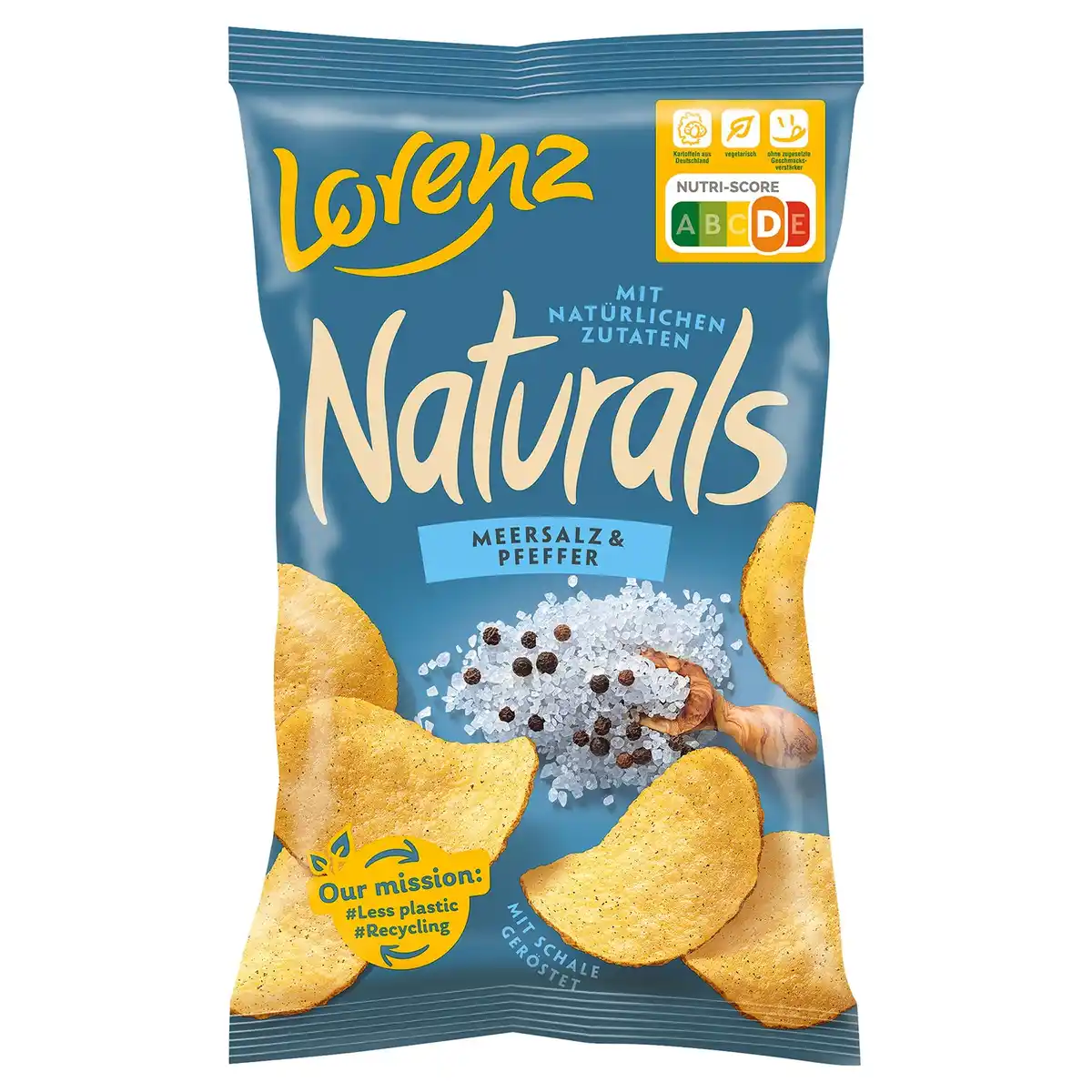 Bild 1 von LORENZ Naturals 80 - 95 g, Meersalz Pfeffer