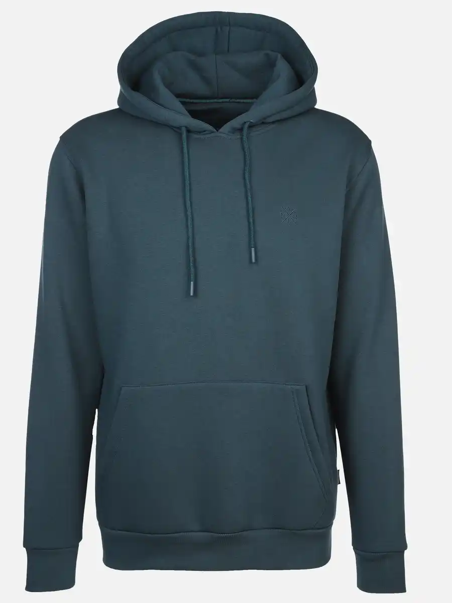 Bild 1 von Herren Hoodie mit Kängurutasche Türkis