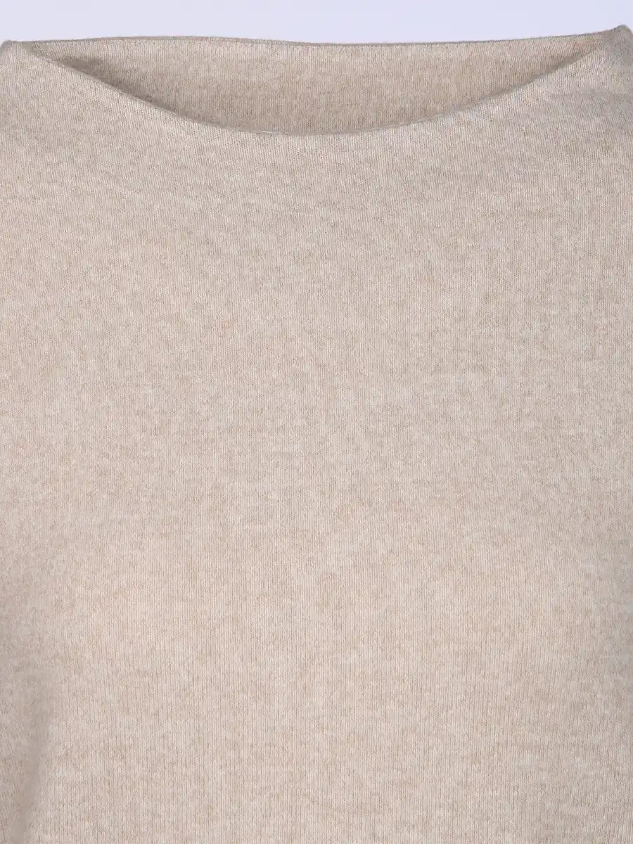 Bild 3 von Damen Flauschshirt mit 3/4 langem Arm Beige