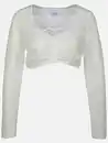 Bild 1 von Damen Dirndlbluse mit weicher Spitze Weiß