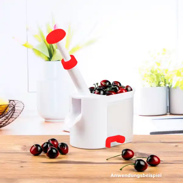 Bild 1 von Kirschentkerner mit Auffangbehälter