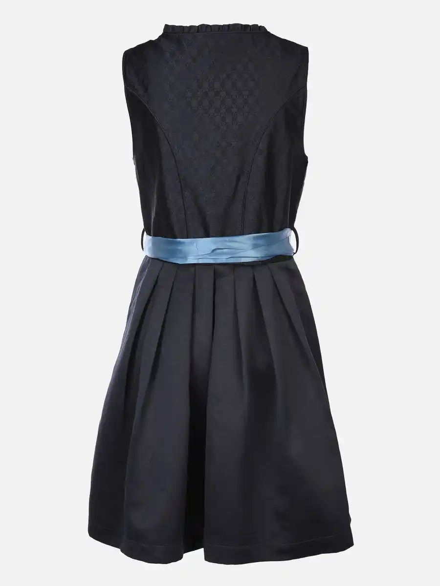Bild 2 von Damen Dirndl mit Spitzenschürze Blau