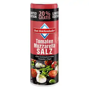 BAD REICHENHALLER Gewürzsalze 108 g, Tomate/Mozza