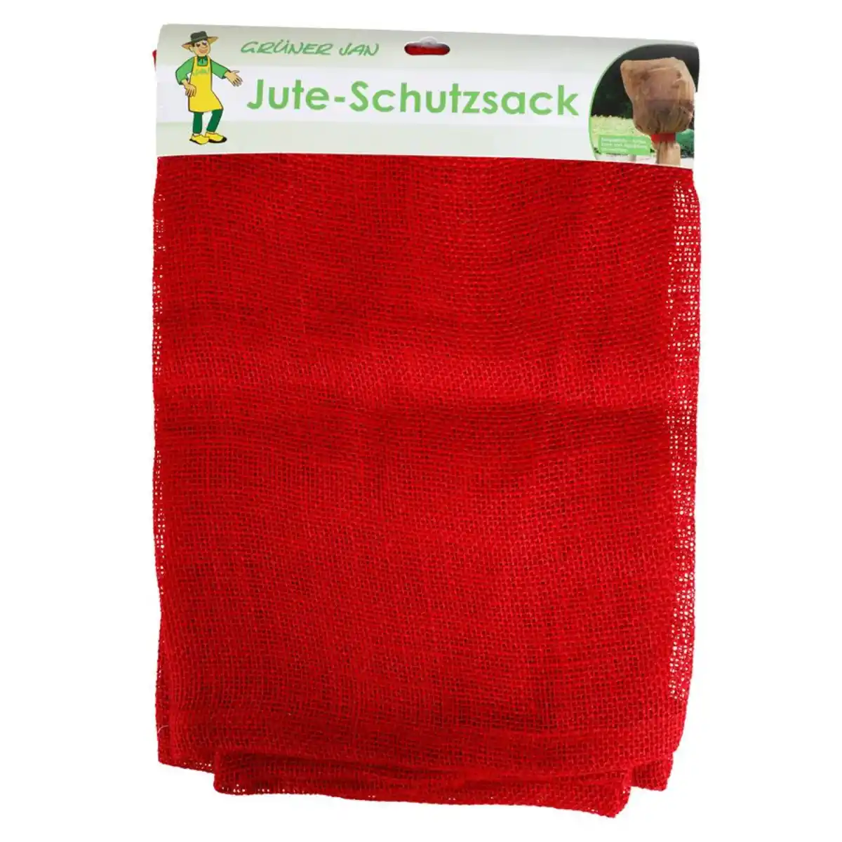 Bild 1 von Grüner Jan Jute-Schutzsack 57x78cm Rot
