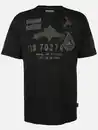 Bild 1 von Herren T-Shirt mit auffälligem Print Schwarz