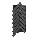 Bild 3 von Home Deluxe Akustikpaneel Fischgrätenoptik VEGA Black Oak 6er Set - 80 x 40 cm