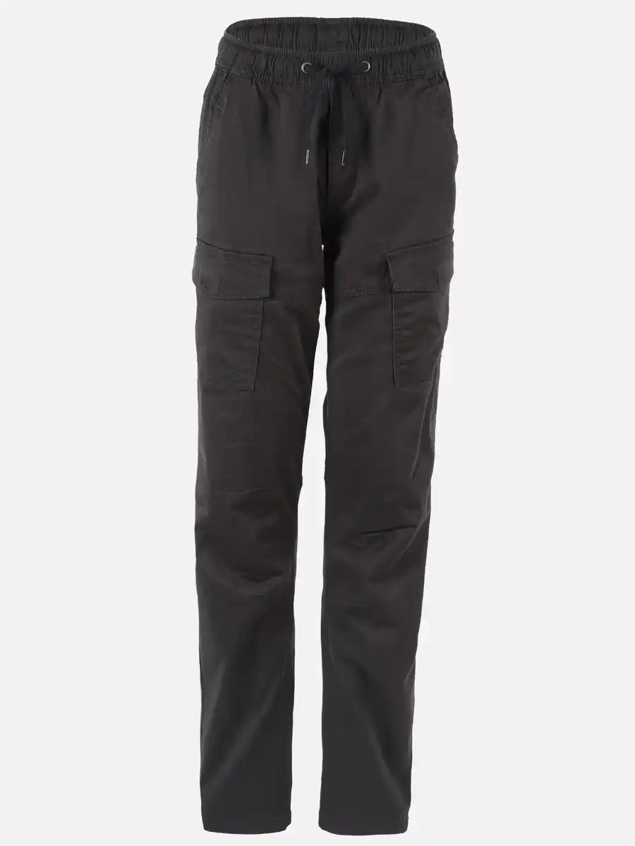 Bild 1 von Jungen Cargohose mit Gummibund Schwarz