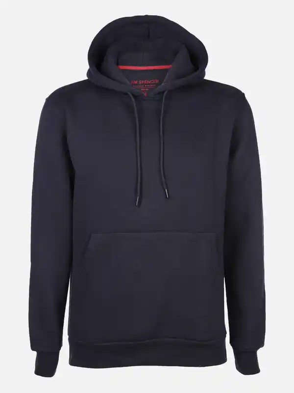 Bild 1 von Herren Kapuzensweatshirt unifarben Blau