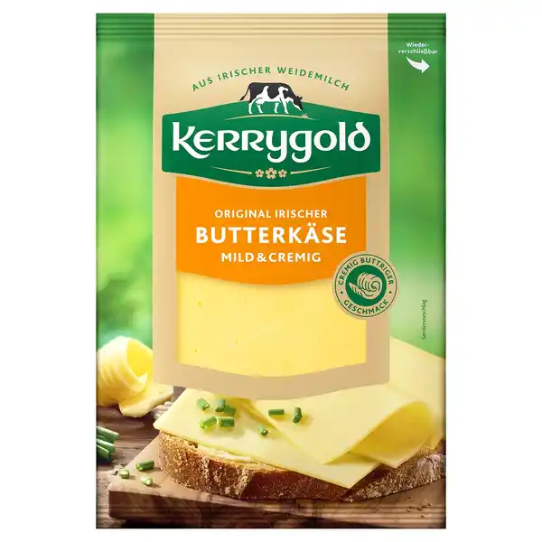 Bild 1 von KERRYGOLD Scheibenkäse Mix 1, Butterkäse