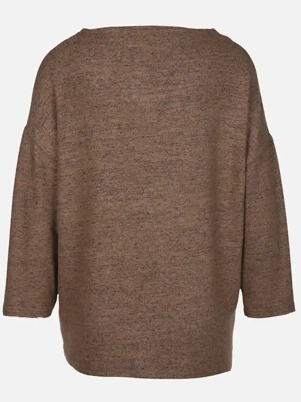 Bild 2 von Damen Flauschshirt mit 3/4 langem Arm Grün