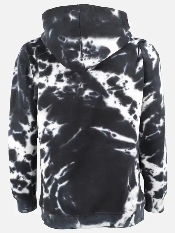 Bild 2 von Jungen Hoodie im Batik Look Grau