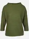 Bild 1 von Damen Flauschshirt mit 3/4 langem Arm Grün