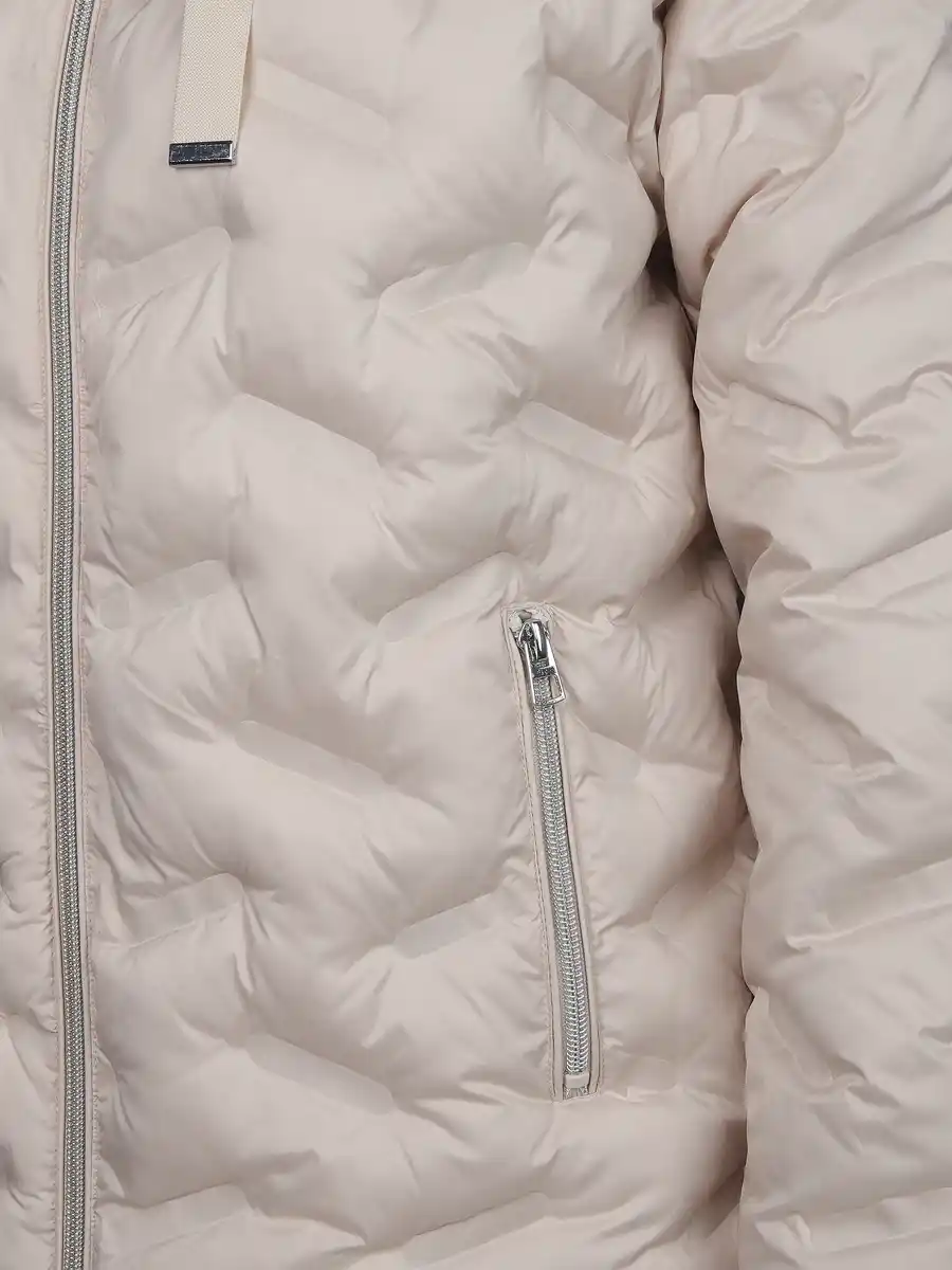 Bild 4 von Damen Steppjacke mit Kapuze Beige