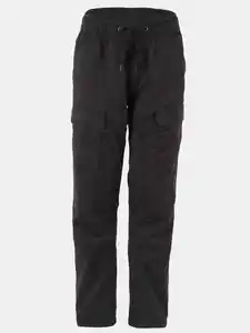 Jungen Cargohose mit Gummibund Schwarz