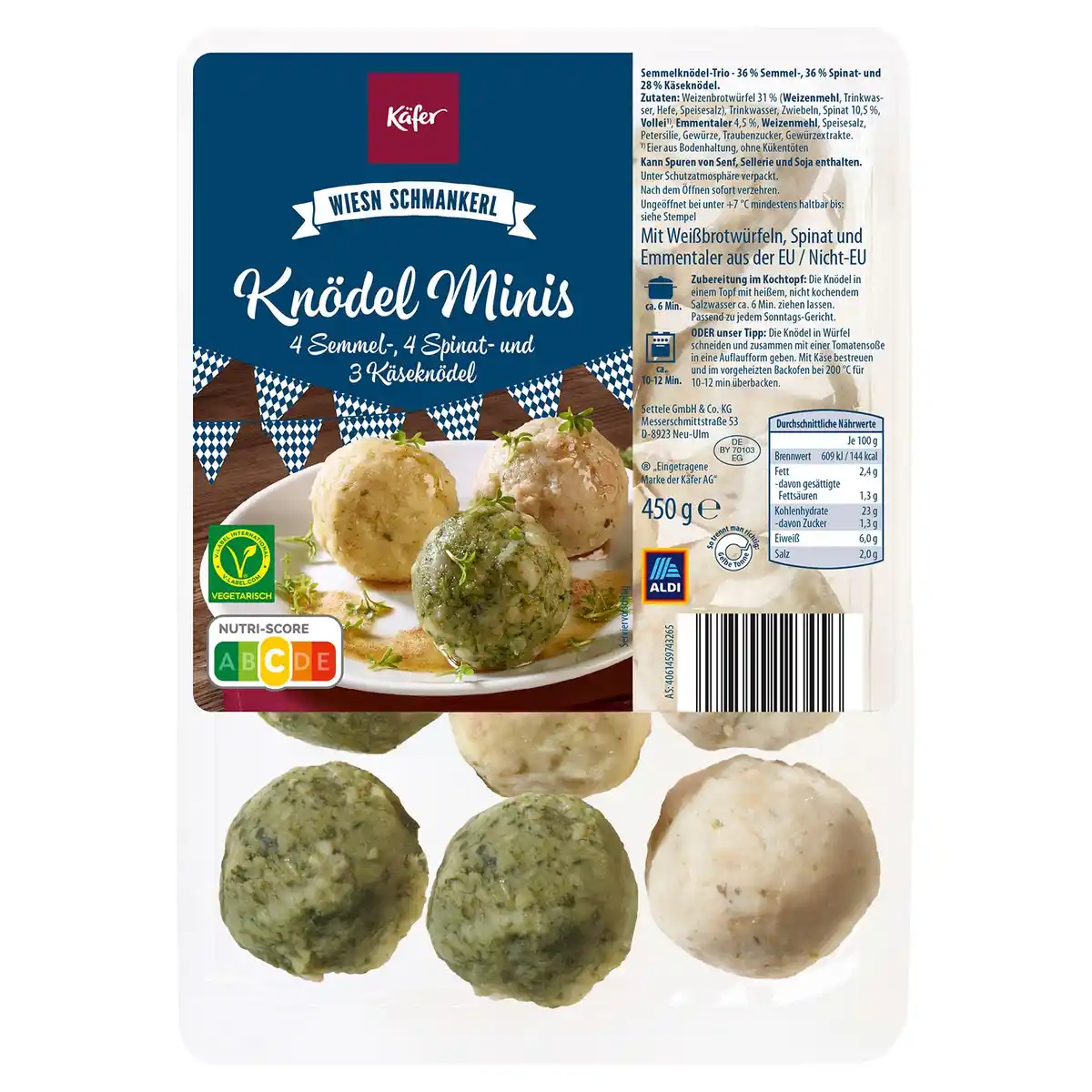 Bild 1 von WIES'N SCHMANKERL Knödel Mini's 450 g