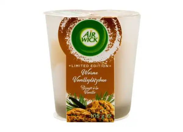 Bild 1 von Air Wick Duftkerze Warme Vanilleplätzchen 105g