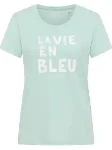 Damen T-Shirt Blau