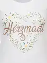 Bild 3 von Damen T-Shirt mit Trachtenmotiv Weiß