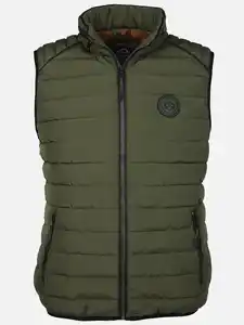 Herren Steppweste Oliv