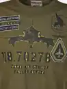 Bild 3 von Herren T-Shirt mit auffälligem Print Oliv