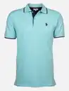 Bild 1 von Herren Poloshirt mit Stickerei Blau