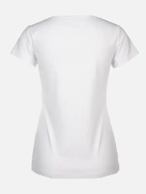 Bild 2 von Damen T-Shirt mit Trachtenmotiv Weiß