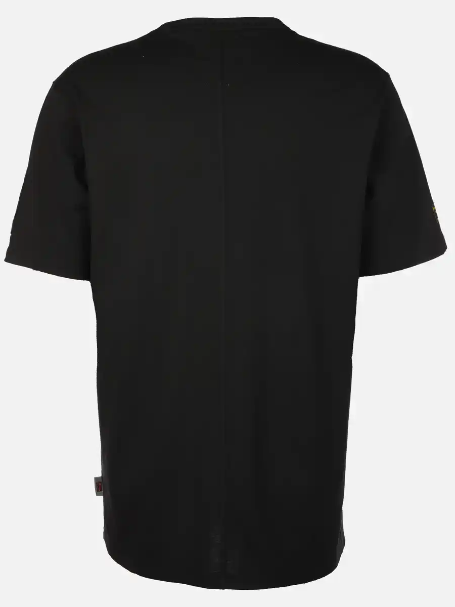 Bild 2 von Herren T-Shirt mit auffälligem Print Schwarz