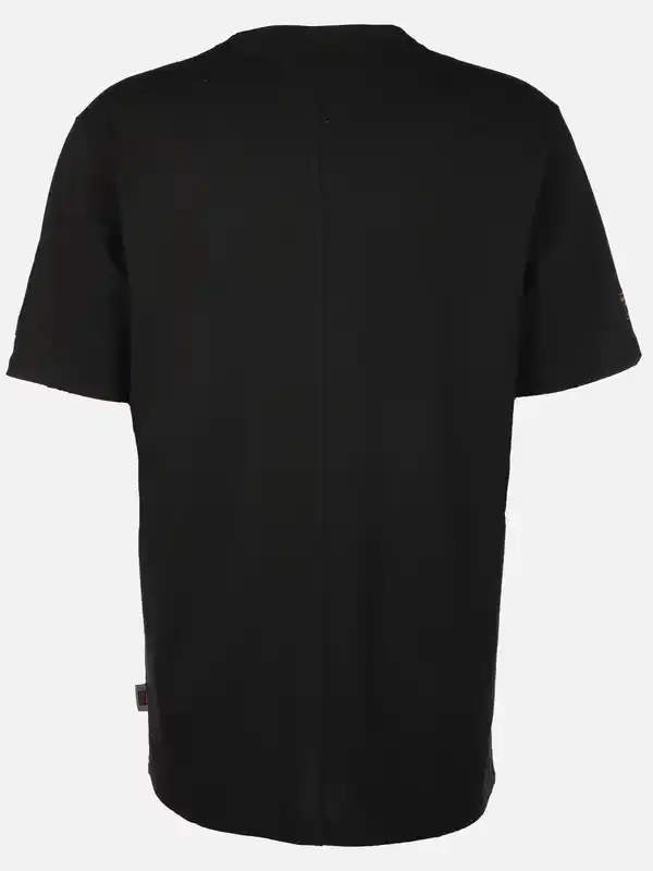 Bild 2 von Herren T-Shirt mit auffälligem Print Schwarz