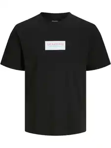 Jack&Jones JORGREENE TEE SS CREW T-Shirt Schwarz