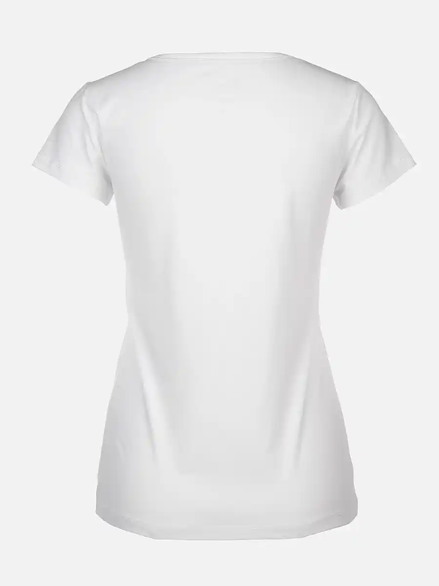 Bild 2 von Damen T-Shirt mit Trachtenmotiv Weiß