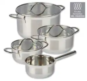HOME IDEAS COOKING Edelstahl-Töpfe*
