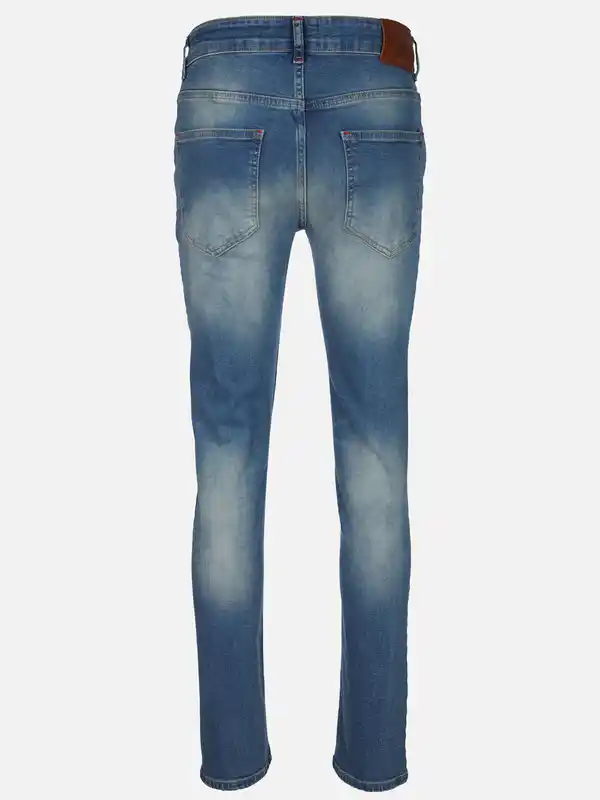 Bild 2 von Herren Jeans in heller Waschung Blau