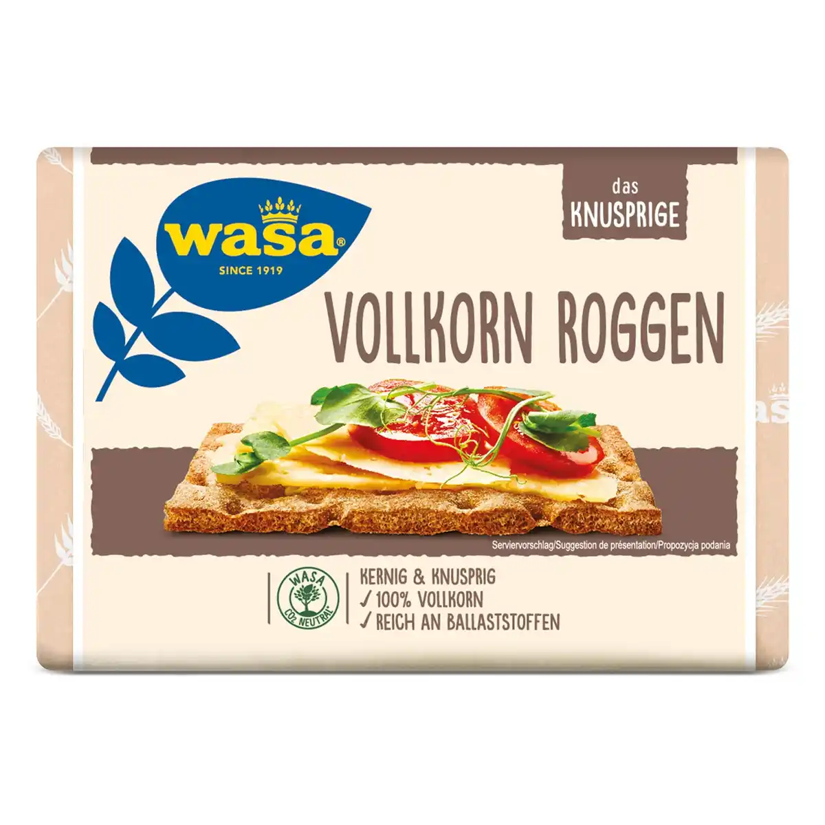 Bild 1 von WASA crisp bread, Roggen Vollkorn