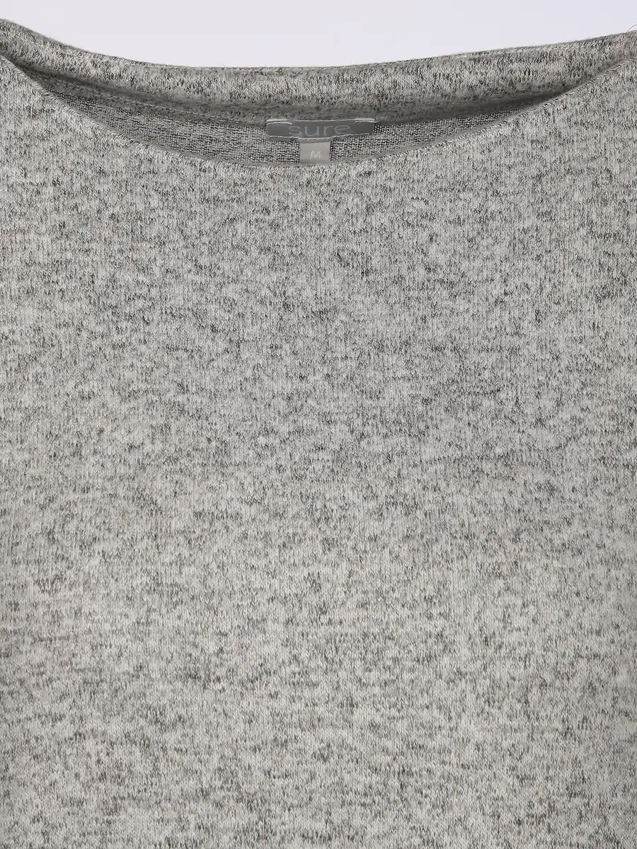 Bild 3 von Damen Flauschshirt mit 3/4 langem Arm Grau