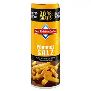 BAD REICHENHALLER Gewürzsalze 108 g, Pommessalz