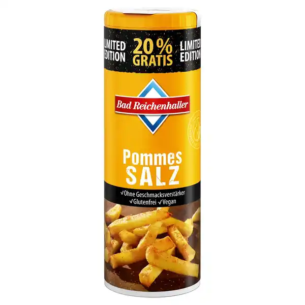 Bild 1 von BAD REICHENHALLER Gewürzsalze 108 g, Pommessalz