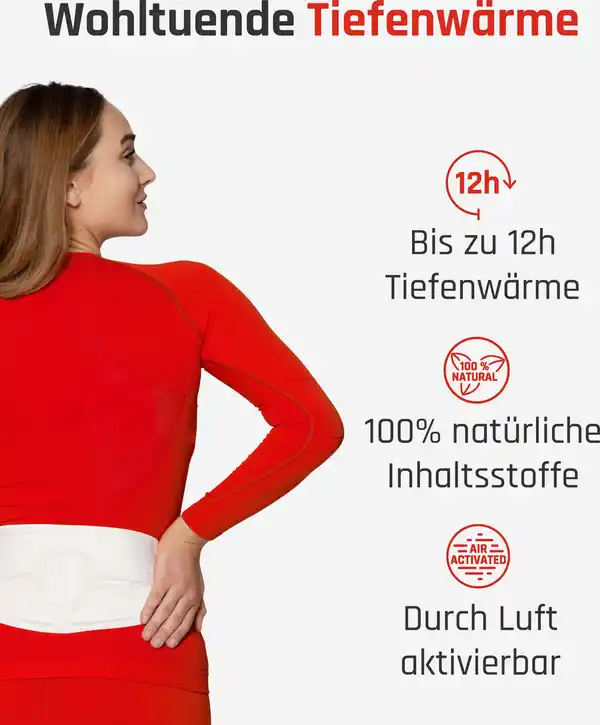 Bild 3 von TerraTherm Wärmegürtel, 1 Stück, Einheitsgröße - 12h Wärme