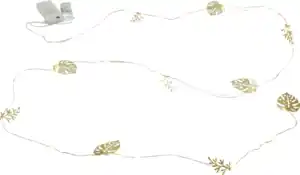IDEENWELT LED-Lichterkette Blätter