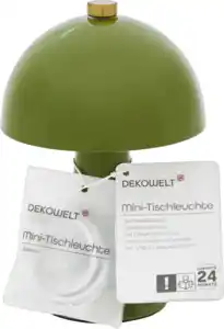 DEKOWELT Mini-Tischleuchte
