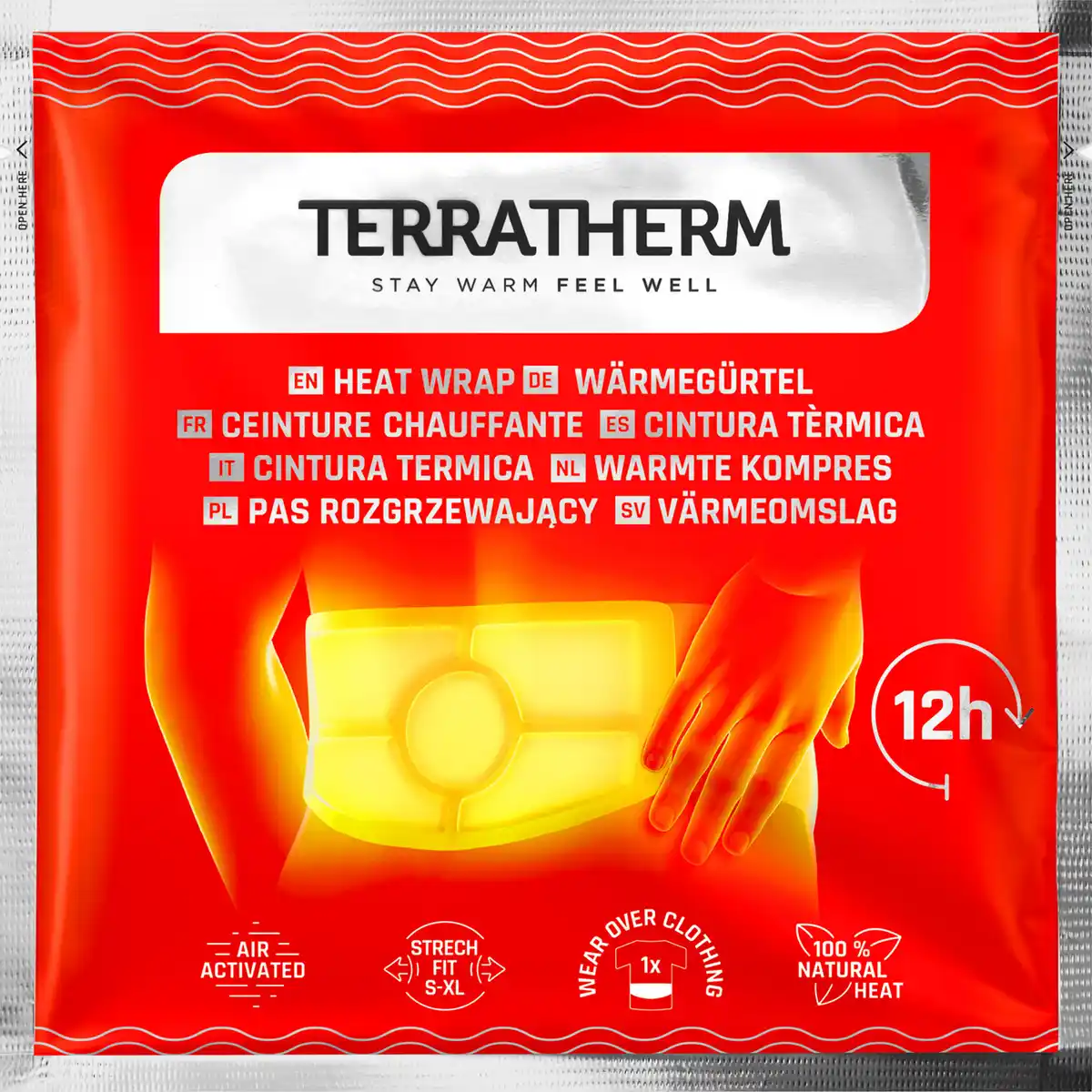 Bild 1 von TerraTherm Wärmegürtel, 1 Stück, Einheitsgröße - 12h Wärme