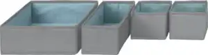 IDEENWELT Schrankorganizer, 4er-Set
