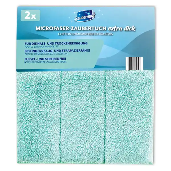 Bild 2 von Saubermax Microfaser Tücher
