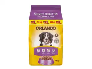 XXL Orlando Hundetrockenfutter Kroketten,  13 kg